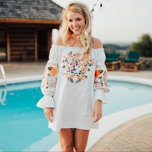 Free People Fluer Du Jour Shift Dress